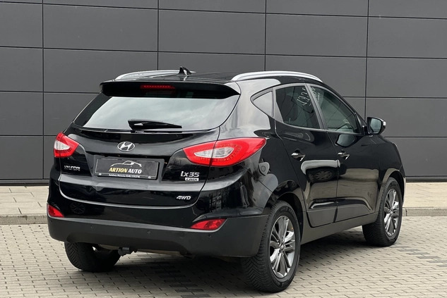 Hyundai ix35 cena 42900 przebieg: 237000, rok produkcji 2014 z Ogrodzieniec małe 781